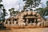 Kunstvolle Steinmetzarbeiten von Mamallapuram, seit Jahrhunderten zu bestaunen